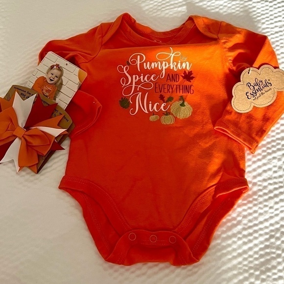 🎃NWT SWEET THANKSGIVING OUTFIT - Picture 6 of 8